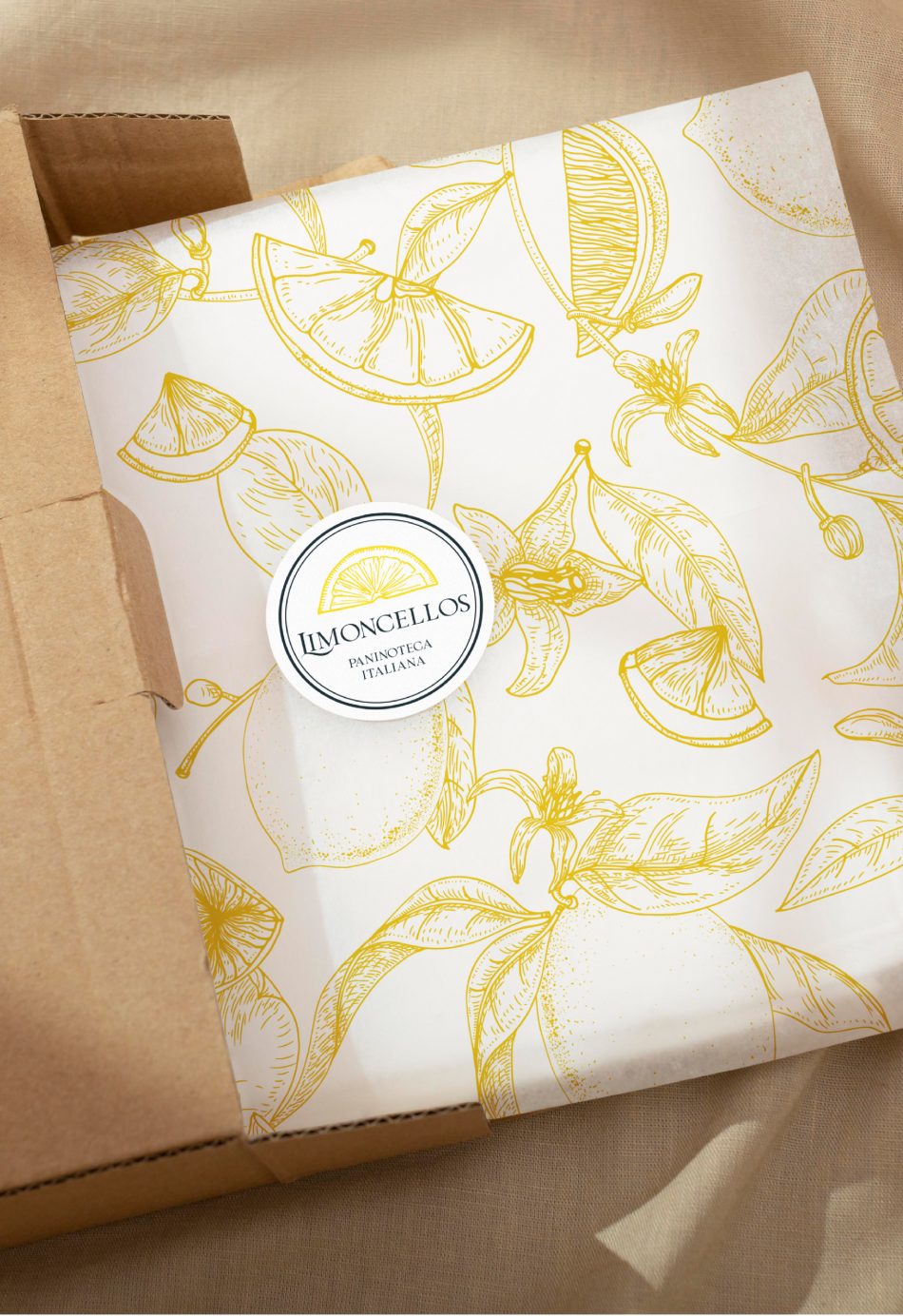 Limoncellos Packaging